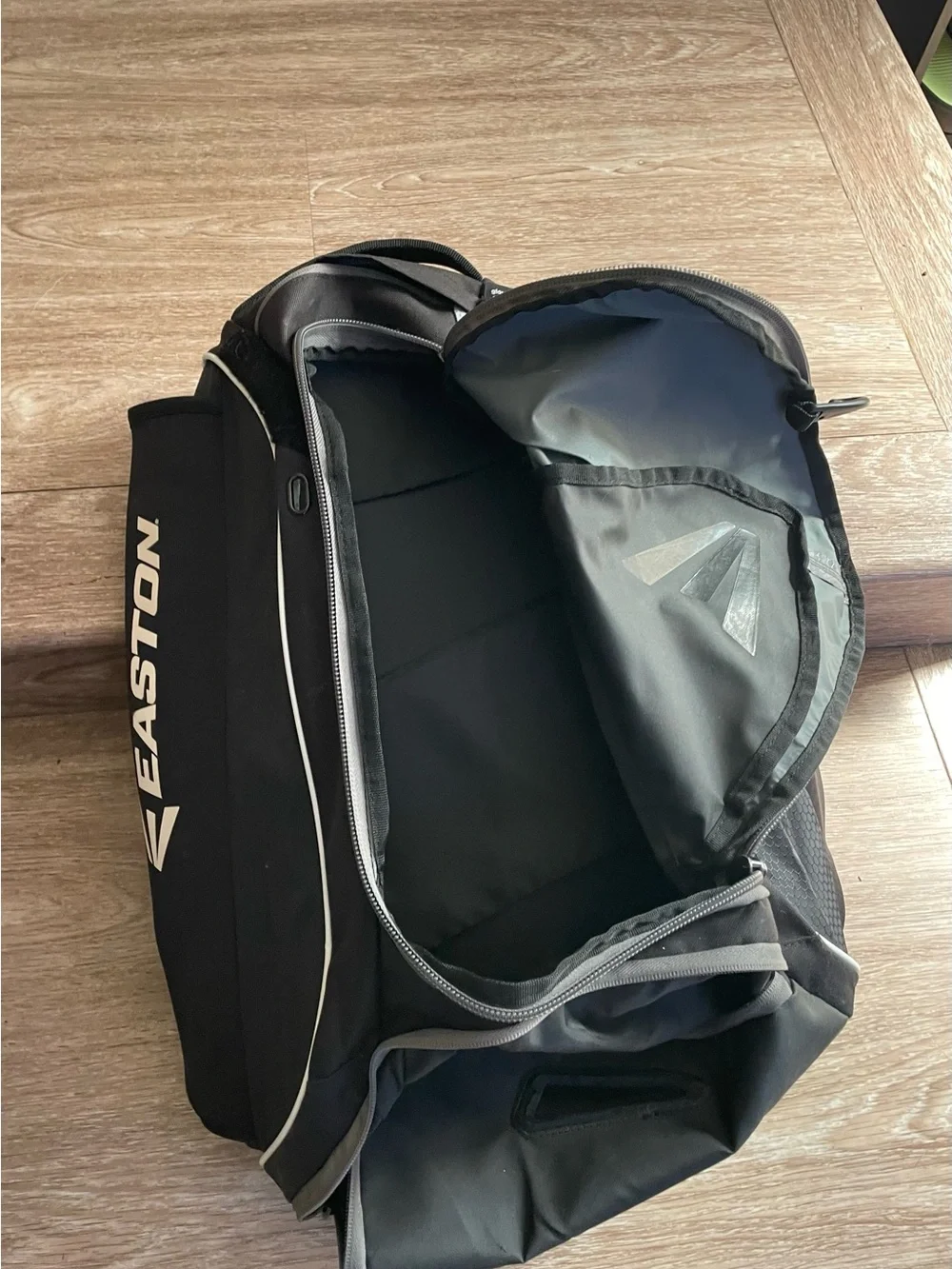 Easton Black and Gray Men's Athletic Backpack